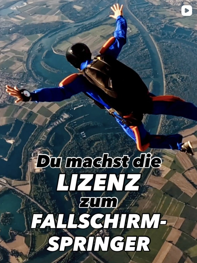 Lizenz zum Fallschirmspringer – FSC Mannheim
